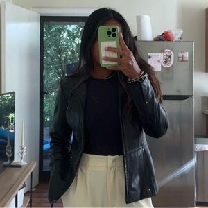 Vintage leather jacket